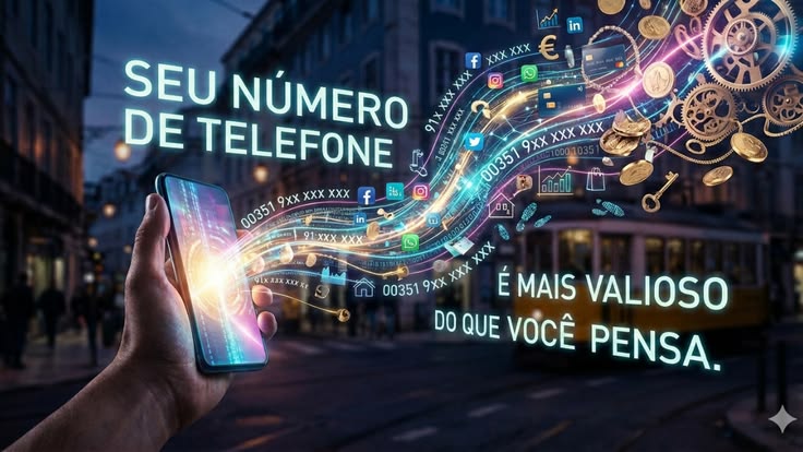 Seu número de telefone é mais valioso do que você pensa.