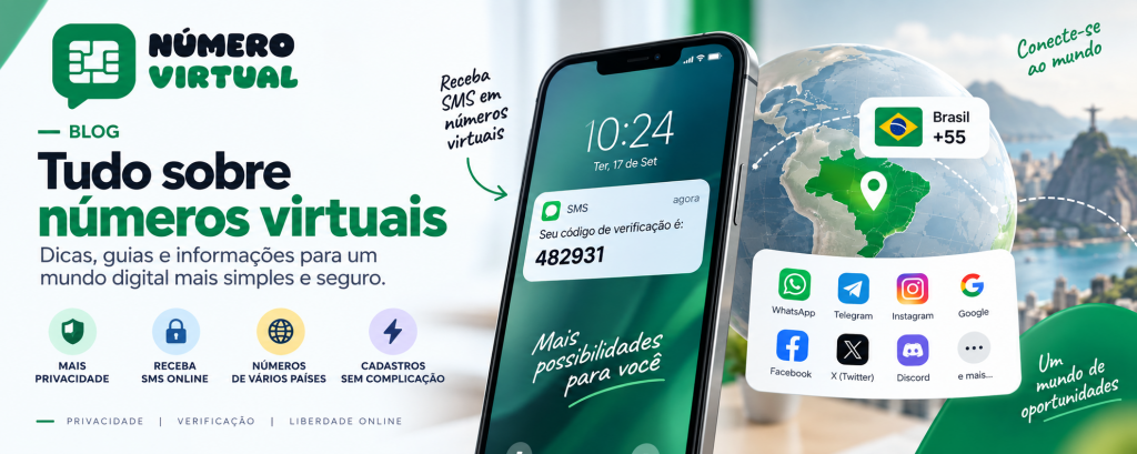 Número +55 temporário para receber SMS: como funciona e como usar